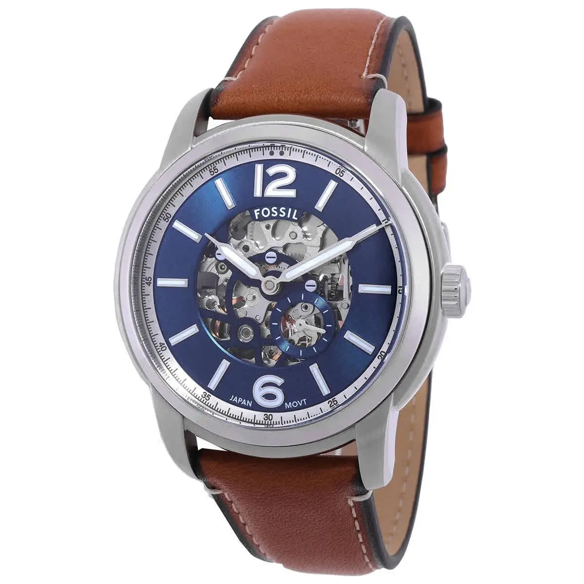 Fossil Heritage Automatic Blue Dial Men`s Watch ME3263