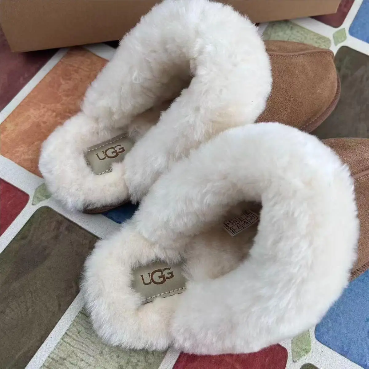 UGG shoes - UGG Scuffette II - Scuffette - Brown 2