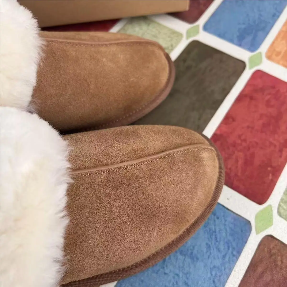 UGG shoes - UGG Scuffette II - Scuffette - Brown 4