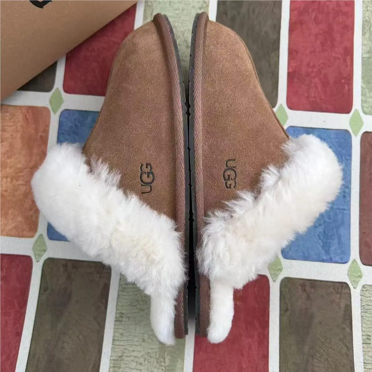 UGG shoes - UGG Scuffette II - Scuffette - Brown 6