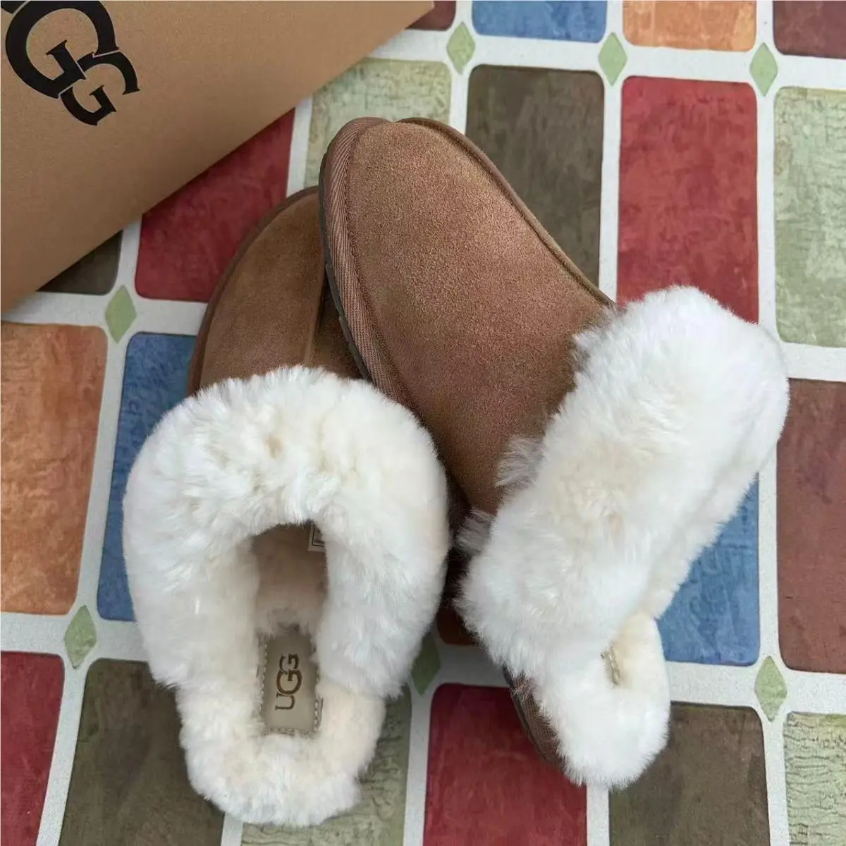 UGG shoes - UGG Scuffette II - Scuffette - Brown 10