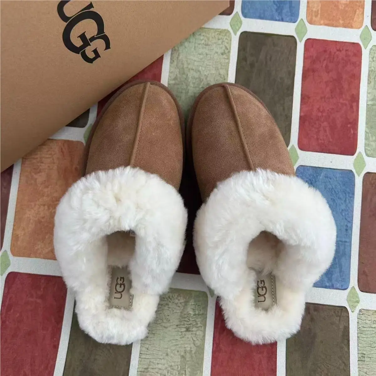 UGG shoes - UGG Scuffette II - Scuffette - Brown 14