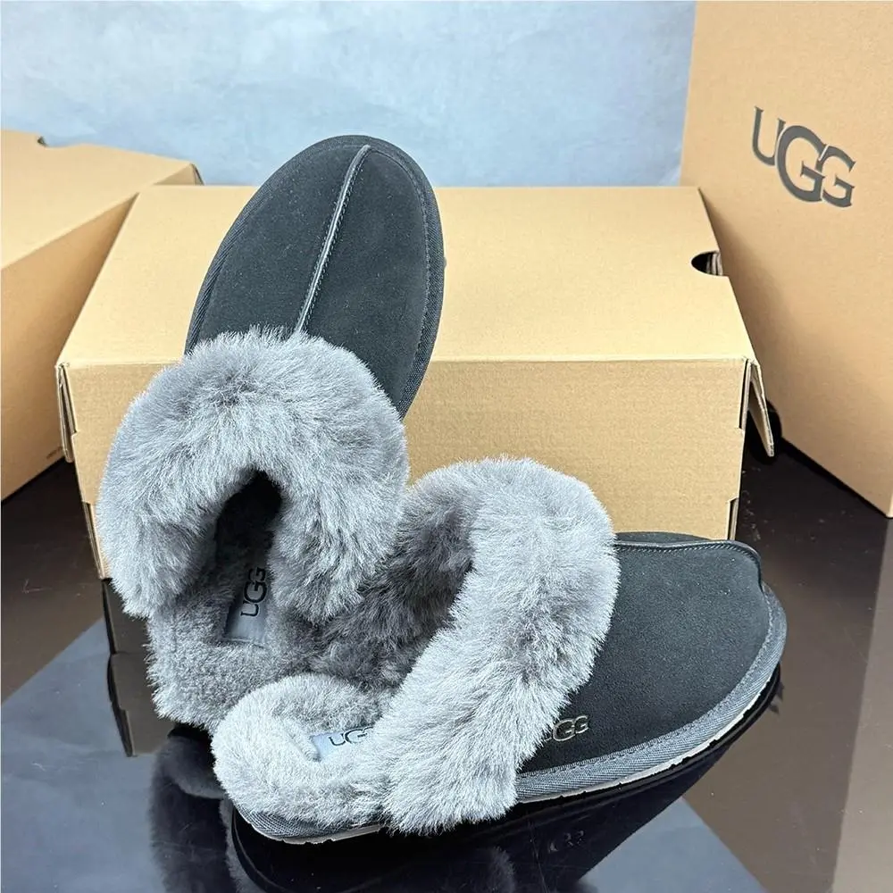 UGG shoes - UGG Scuffette - Scuffette - Black/Grey 0