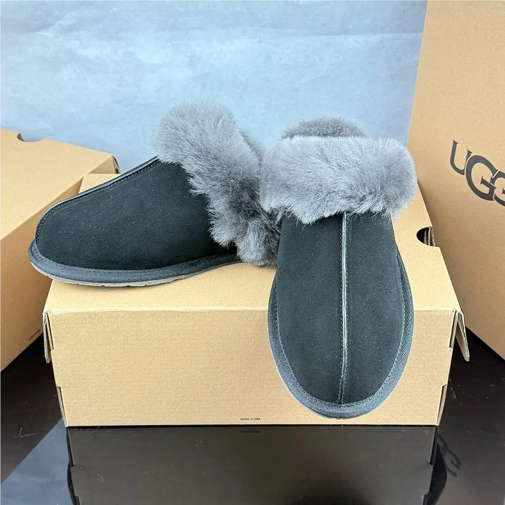 UGG shoes - UGG Scuffette - Scuffette - Black/Grey 15