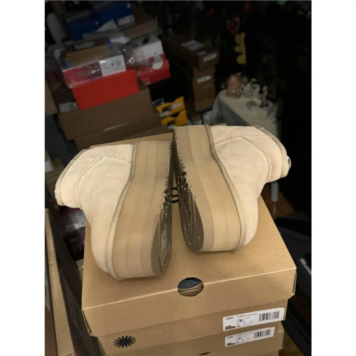 UGG shoes - UGG Australia Classic Mini - Australia Classic Mini - Beige 0