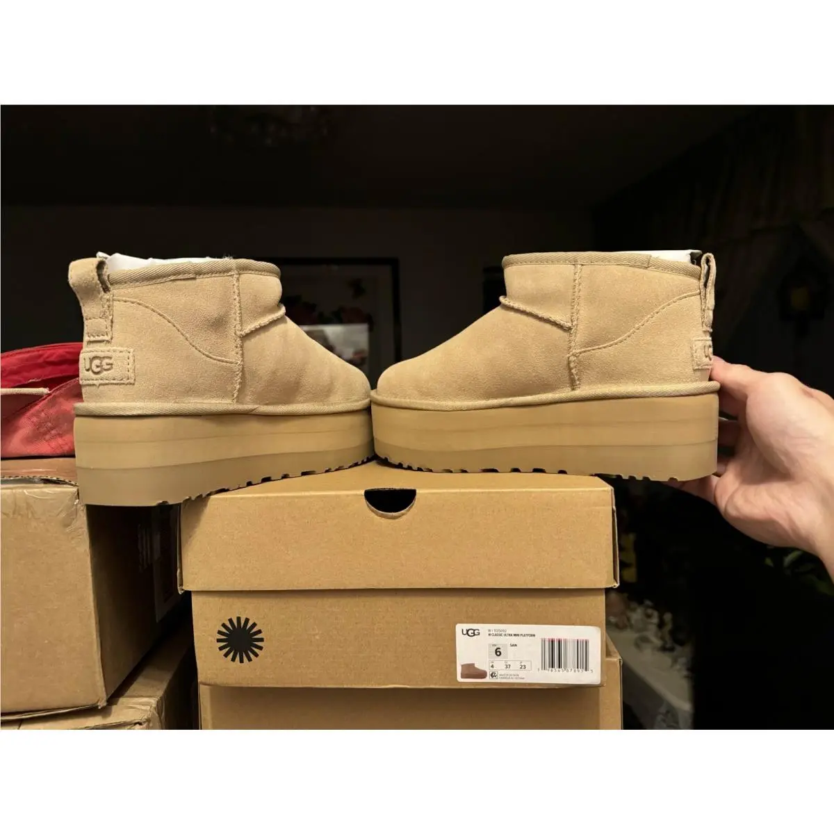 UGG shoes - UGG Australia Classic Mini - Australia Classic Mini - Beige 1
