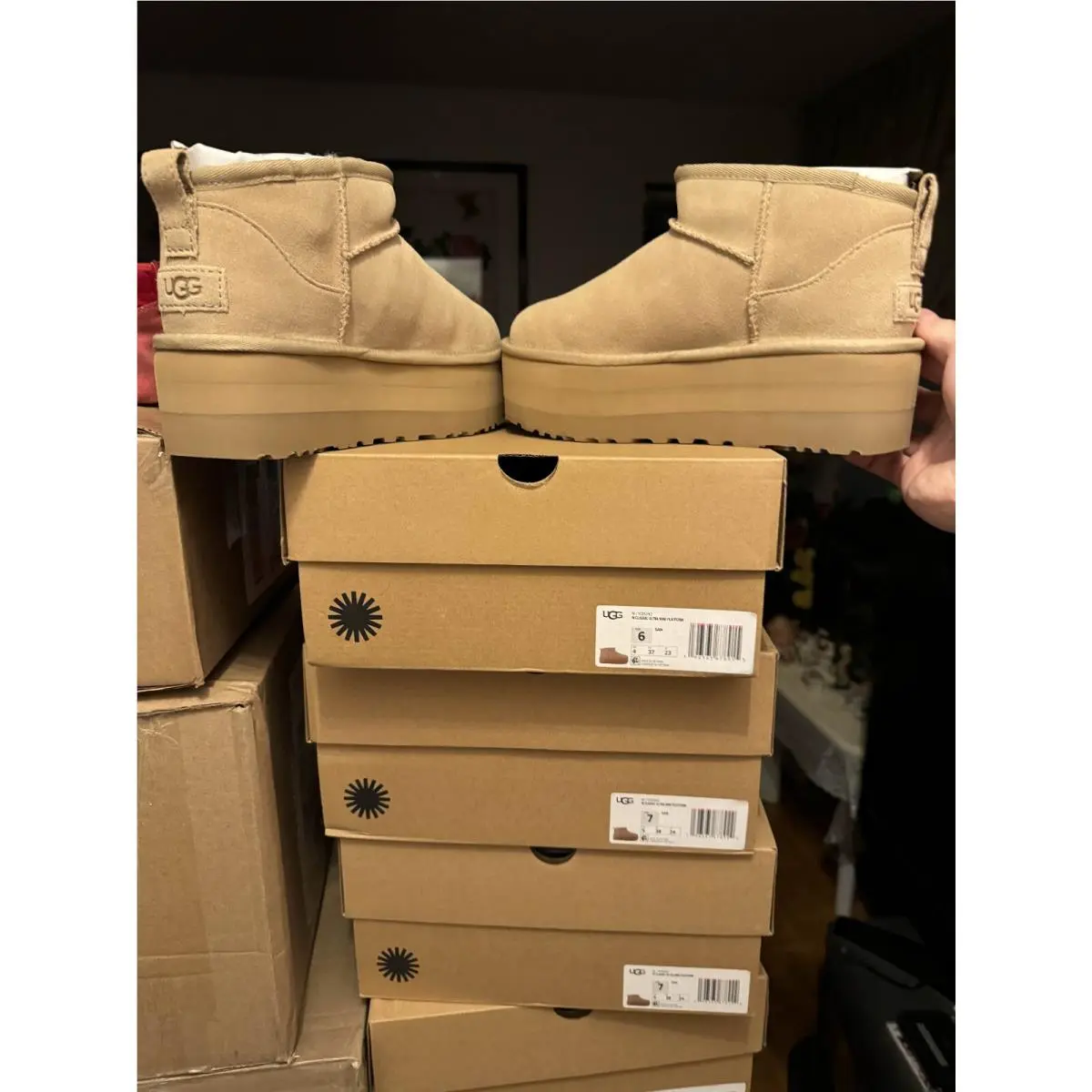 UGG shoes - UGG Australia Classic Mini - Australia Classic Mini - Beige 10