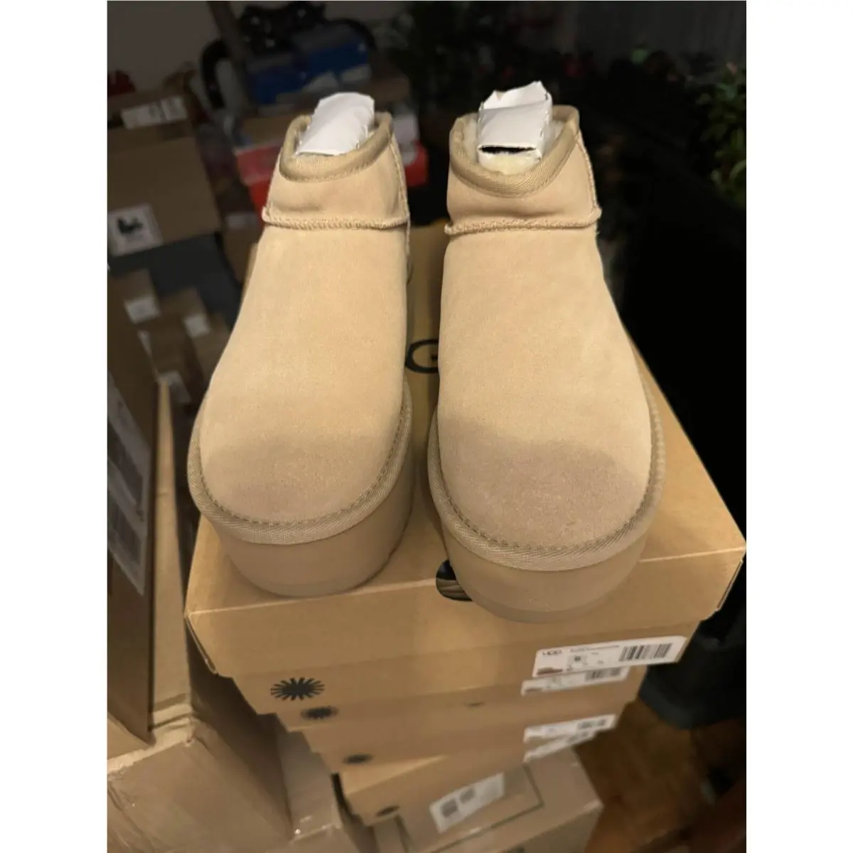 UGG shoes - UGG Australia Classic Mini - Australia Classic Mini - Beige 5
