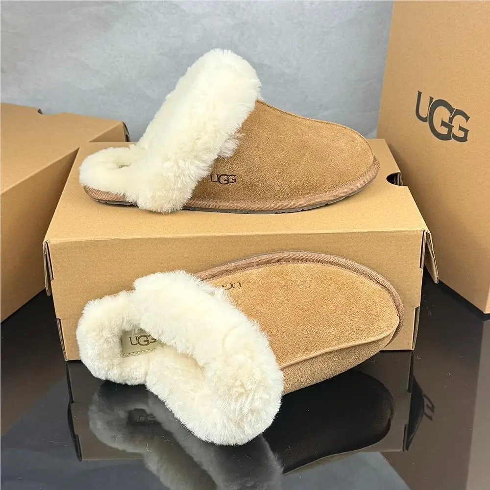 UGG shoes - UGG Scuffette - Scuffette - Chestnut 8