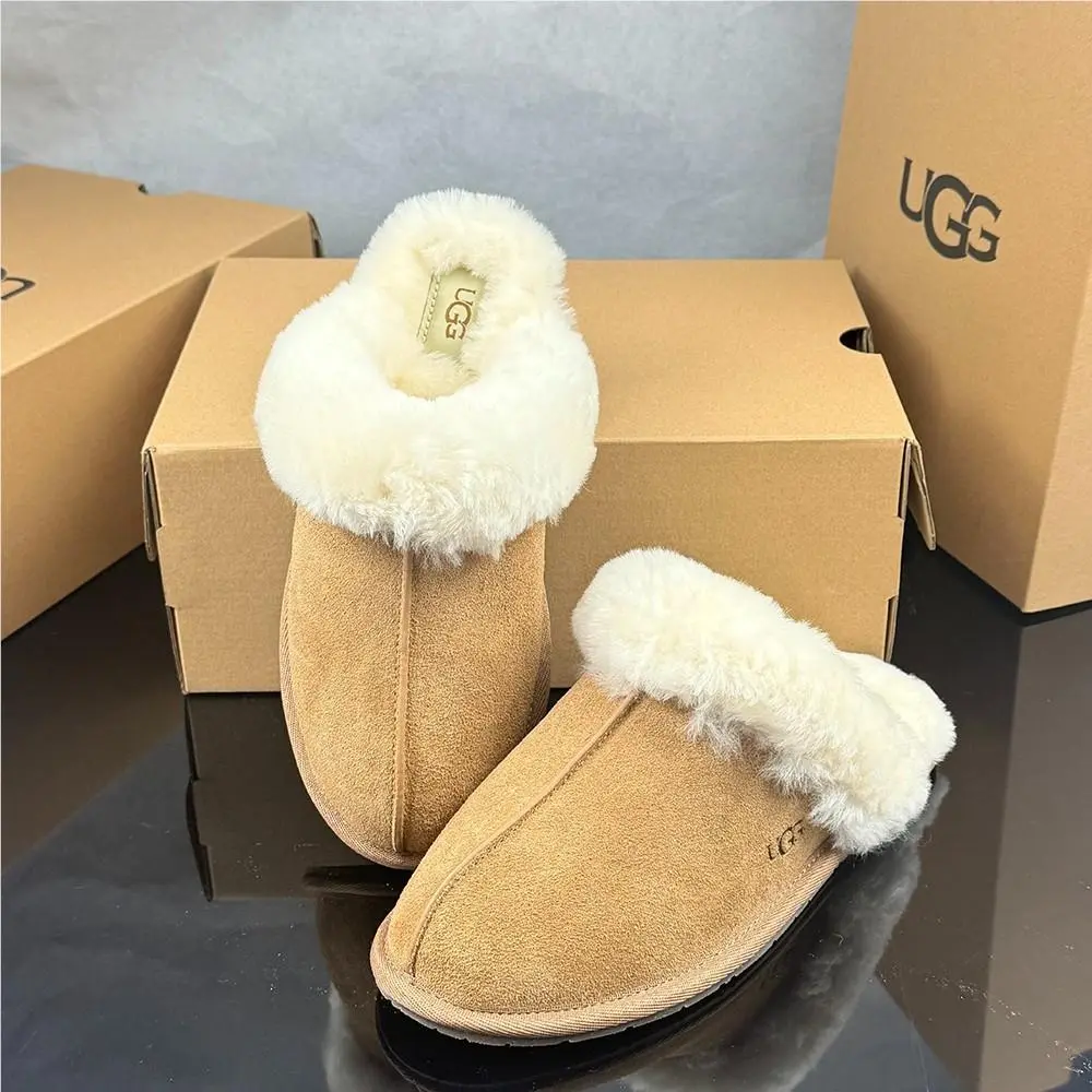 UGG shoes - UGG Scuffette - Scuffette - Chestnut 9