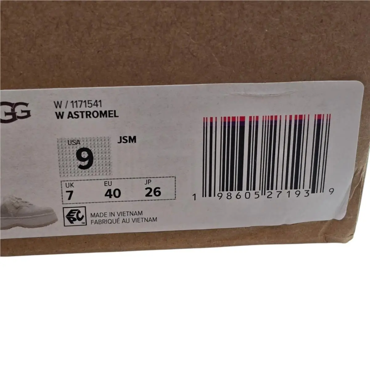 UGG shoes - UGG Astromel - Astromel - W1171541 - Ivory (UPC: 198605271939) 11