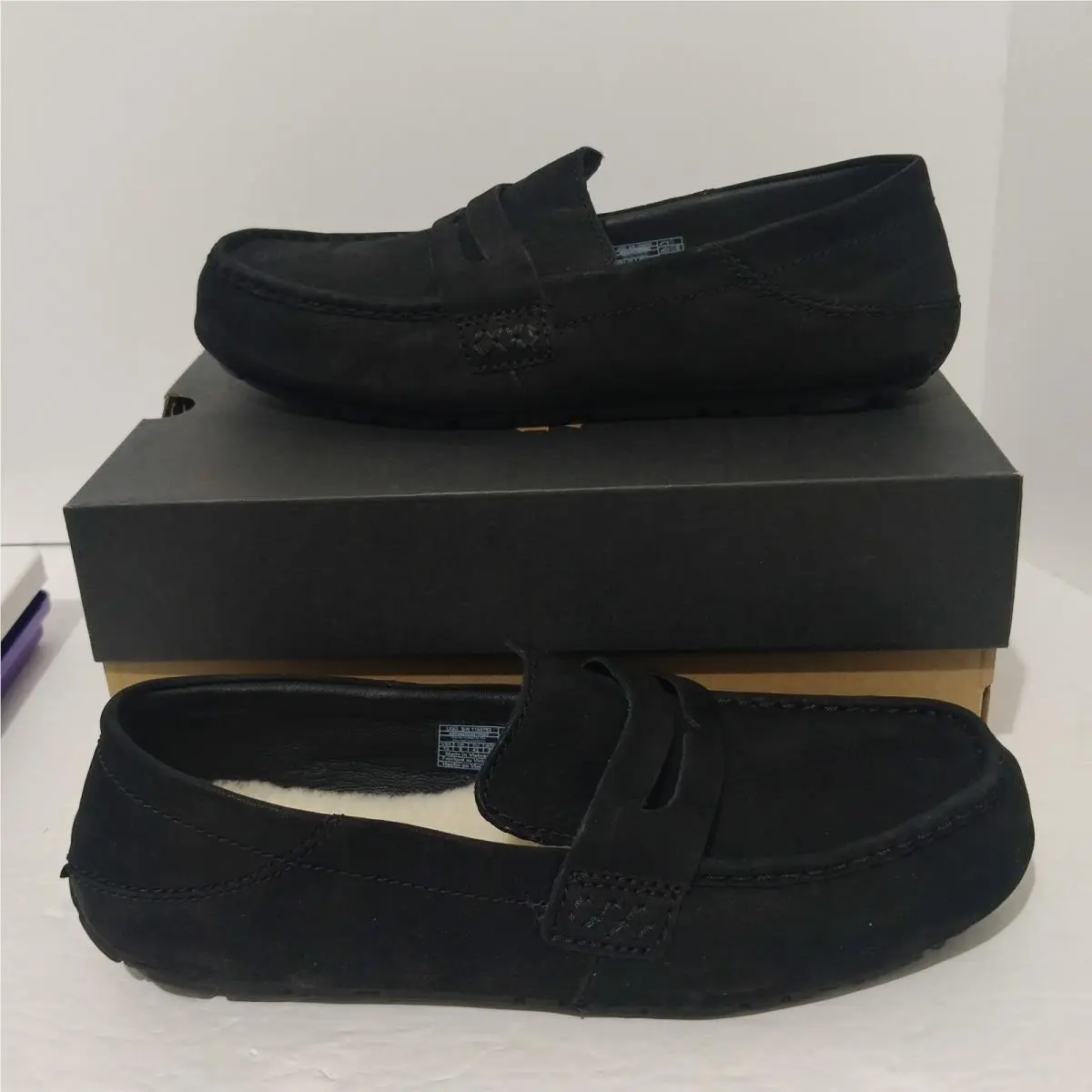 Men`s Ugg Burkman Driving Shoes Size 9