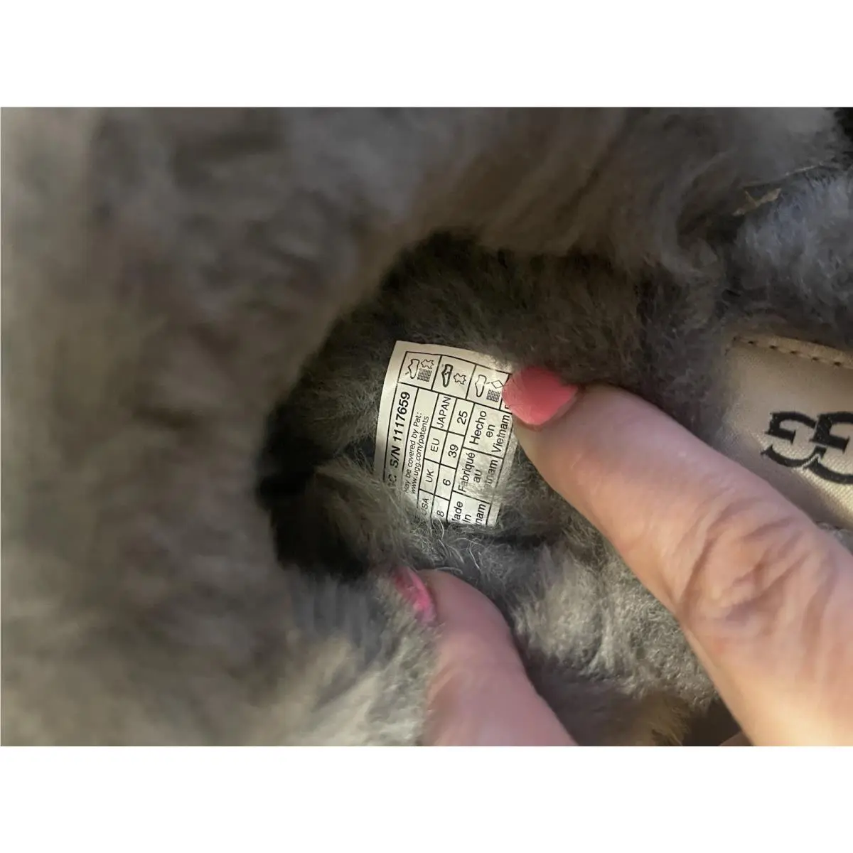 UGG shoes - UGG Cozy Knit slippers - Cozy Knit slippers - Charcoal (UPC: 194715145696) 3