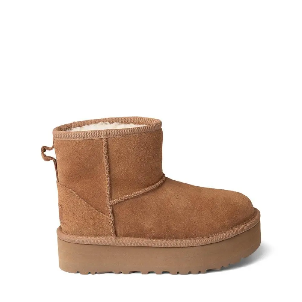 Little Kid`s Ugg Classic Mini Platform Chestnut 1143700K-CHE - 13