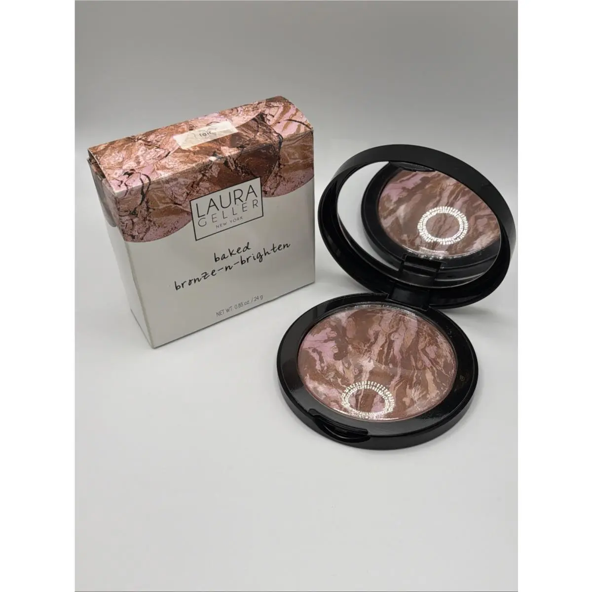 Baked Bronze N Brighten Color Correcting Bronzer Fair 0.85 oz by Laura Geller