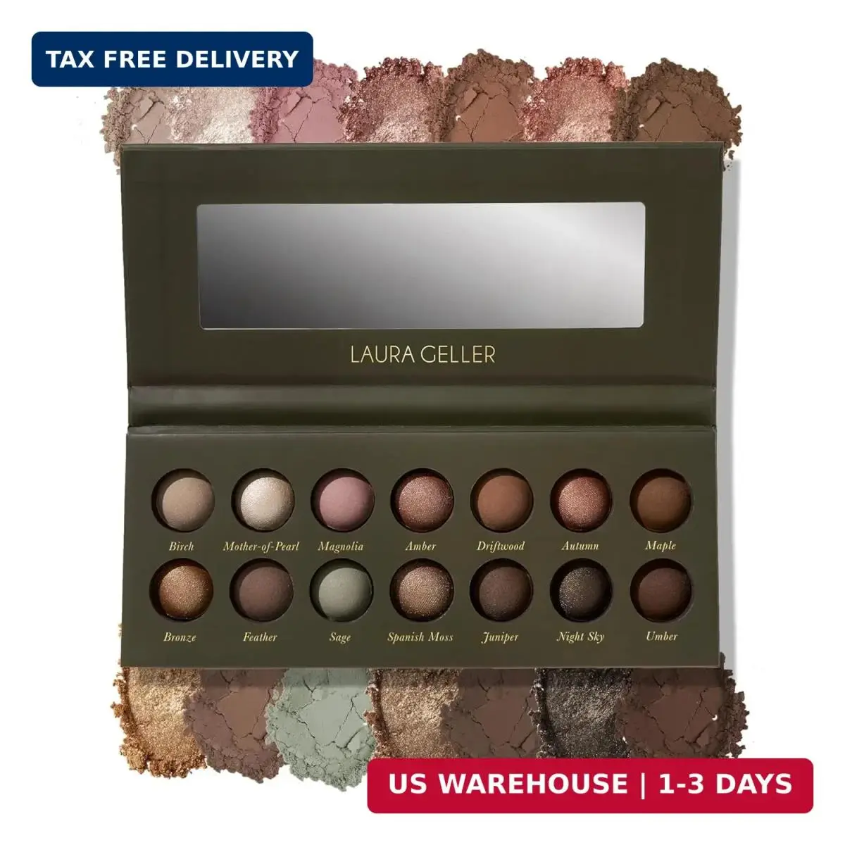 Laura Geller New York The Delectables Earthy Essentials Baked Eyeshadow Palette