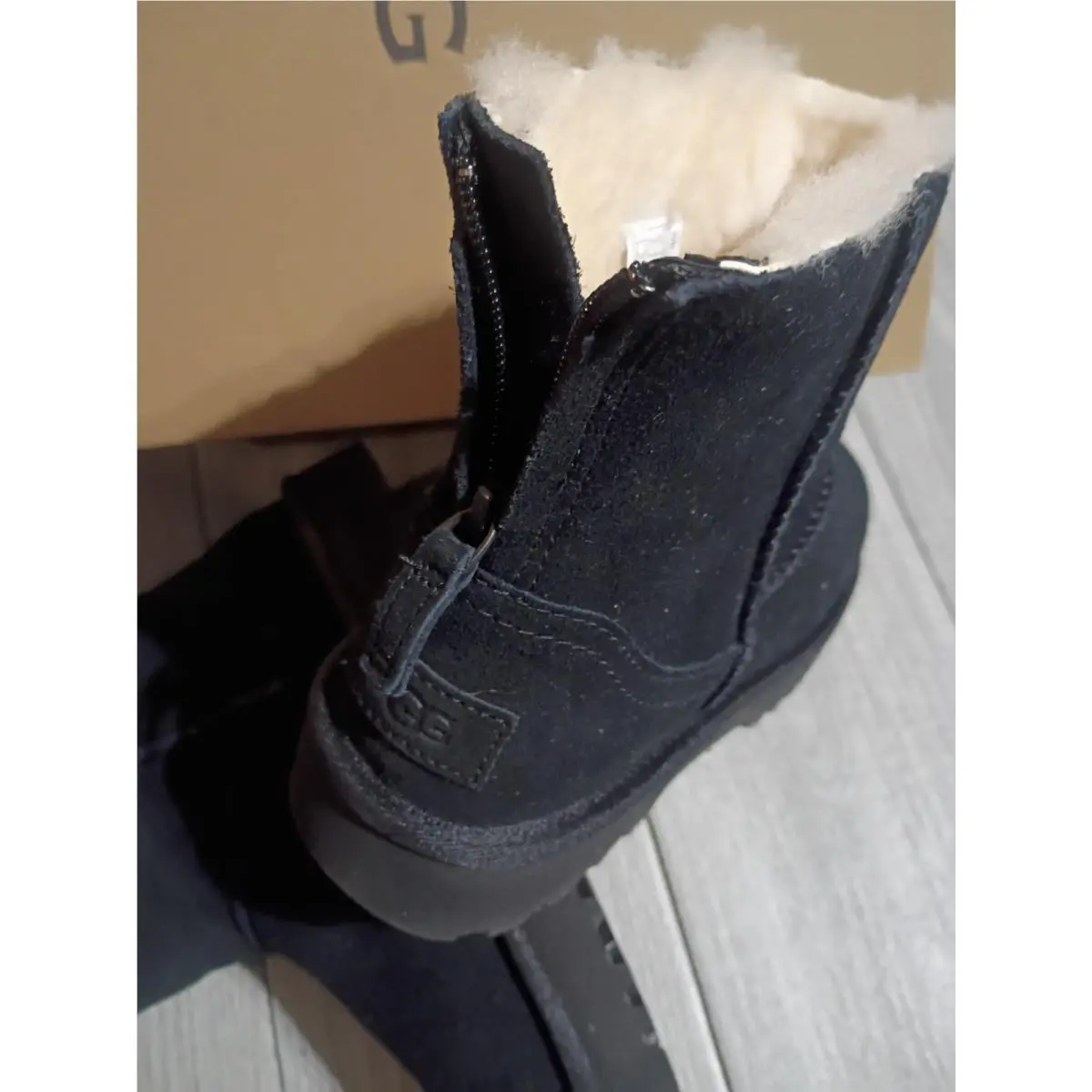 UGG shoes - Sheepskin Rear - Sheepskin Rear - Black 8