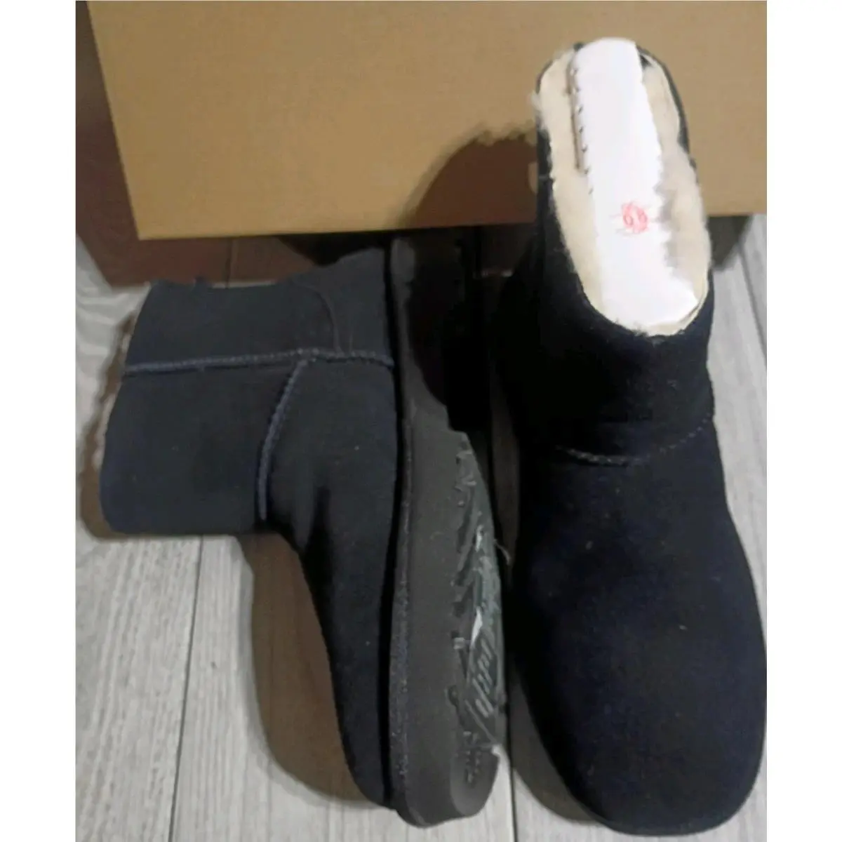 UGG shoes - Sheepskin Rear - Sheepskin Rear - Black 2
