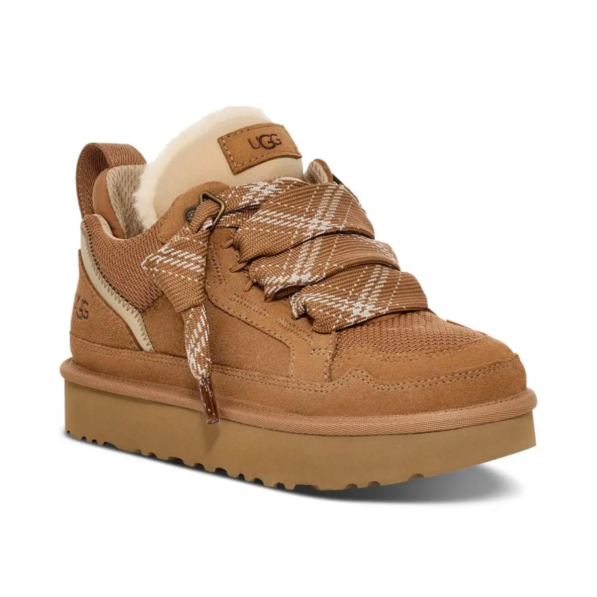 Women`s Ugg Lowmel Lace-up Sneaker Booties Chestnut SZ 5