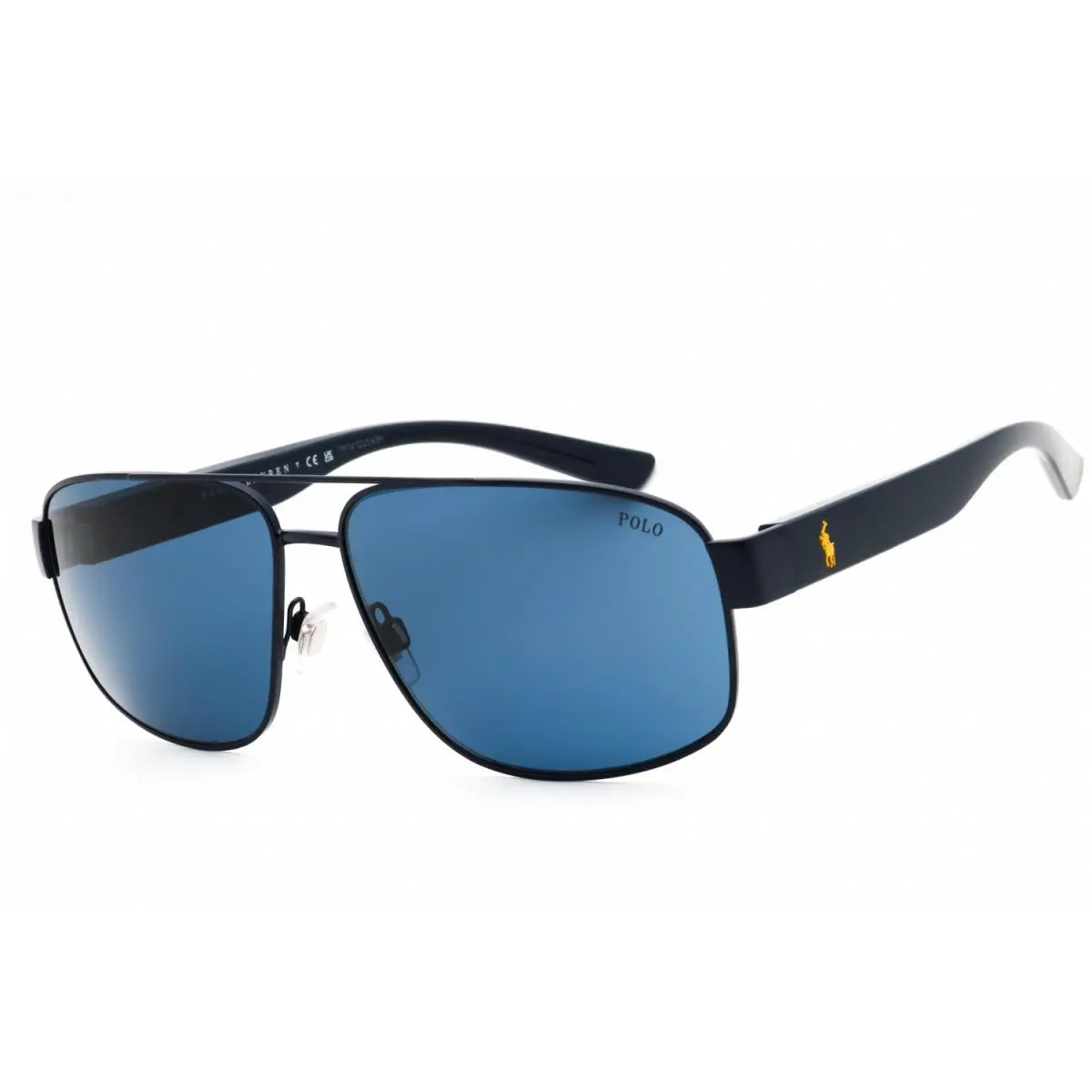 Polo Ralph Lauren PH3156 927380 Sunglasses Blue Frame Dark Blue Lenses 62mm