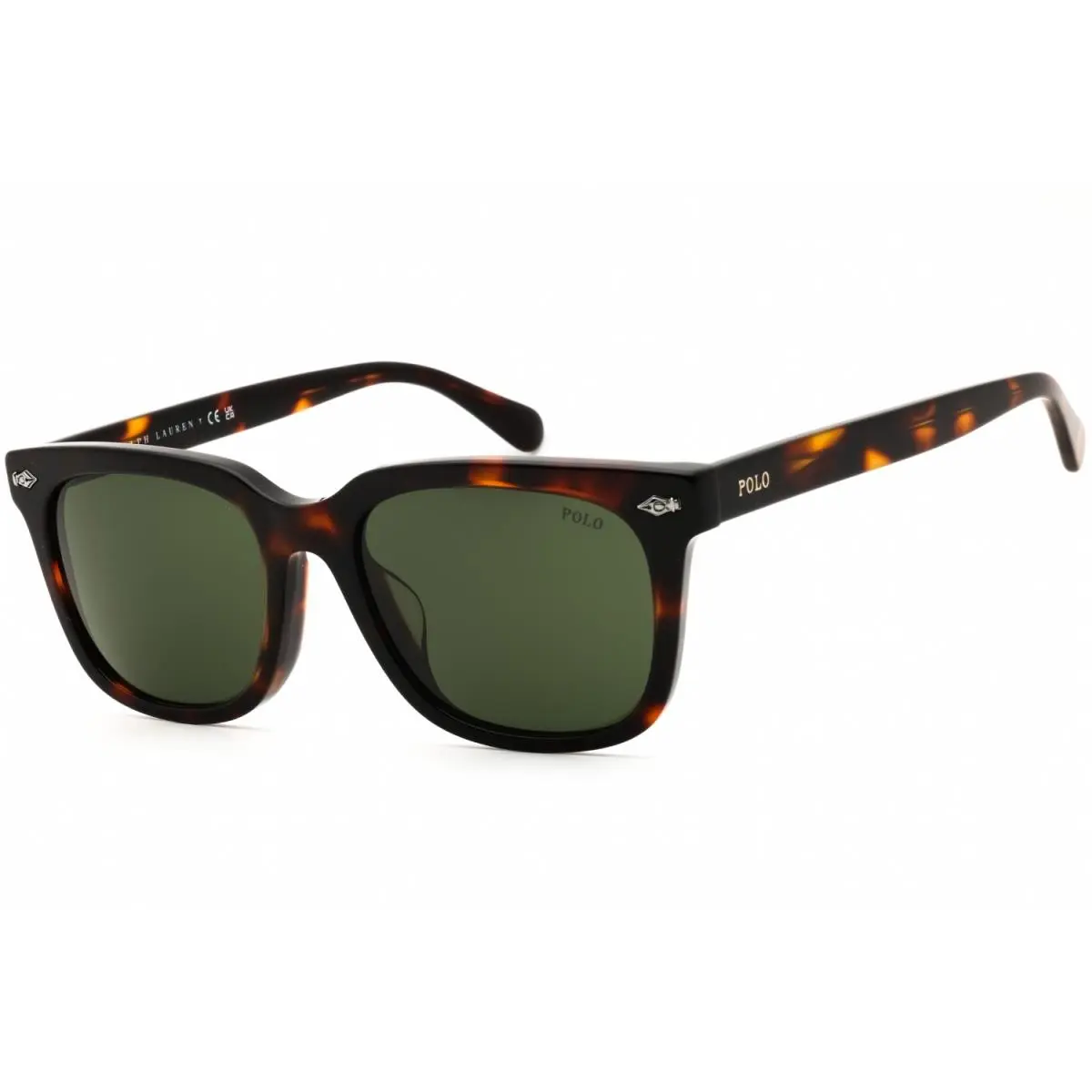 Polo Ralph Lauren PH4210F 613771 Sunglasses Tortoise Frame Green