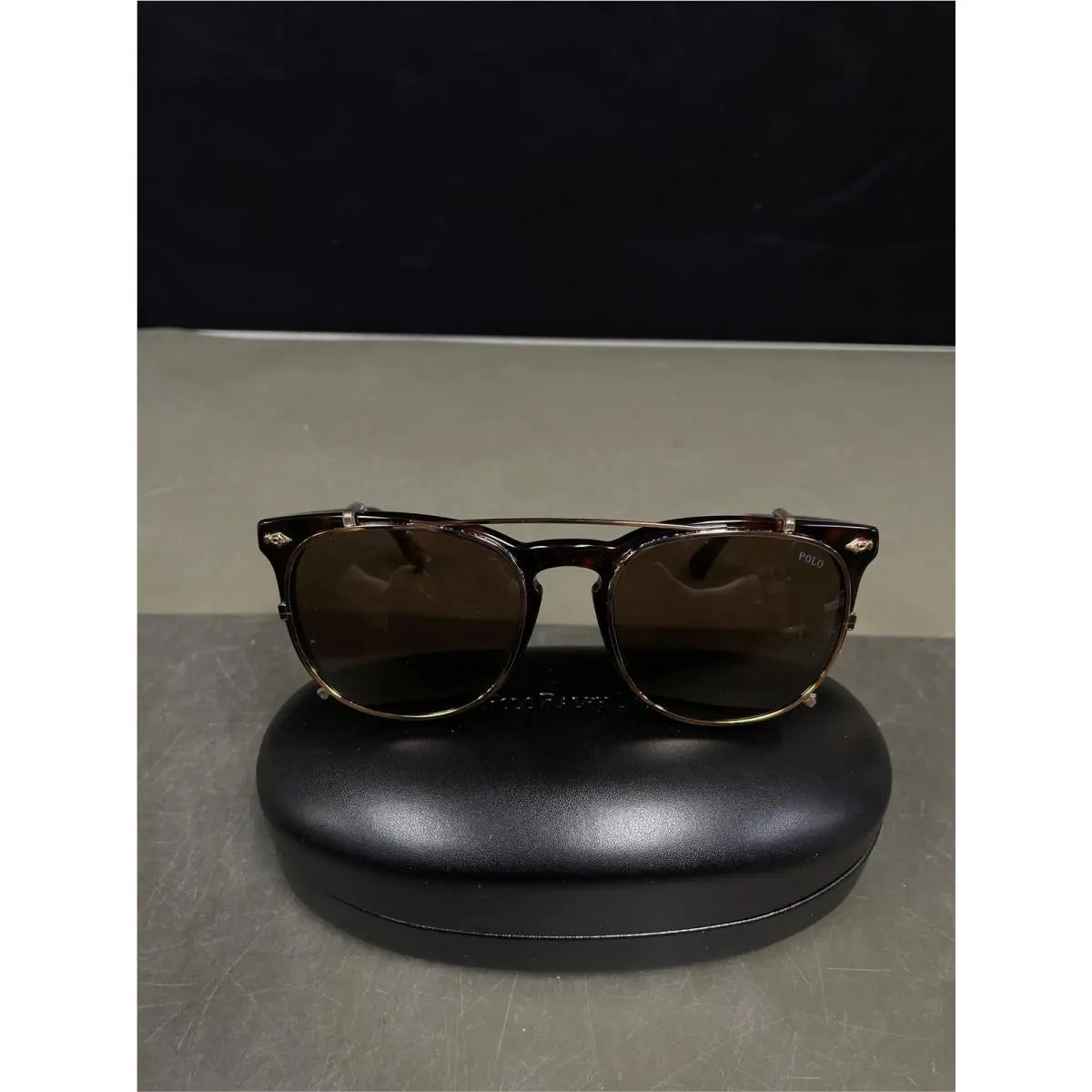 Polo Ralph Lauren PH4214 with Clip-on 613773 Men`s Glasses Size 54 - Demo Lens
