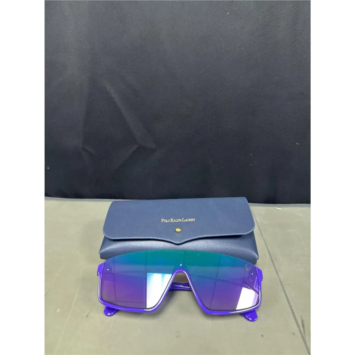 Polo Ralph Lauren Unisex Sunglasses Mirror PH4211U - Purple - 34mm