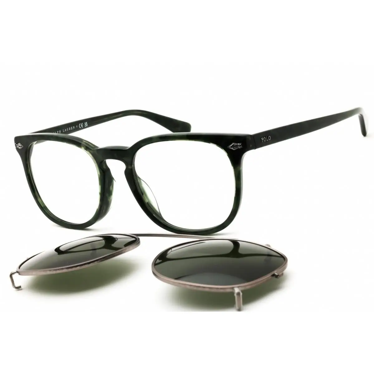 Polo Ralph Lauren PH4214F 618471 Shiny Green Havana/bottle Green