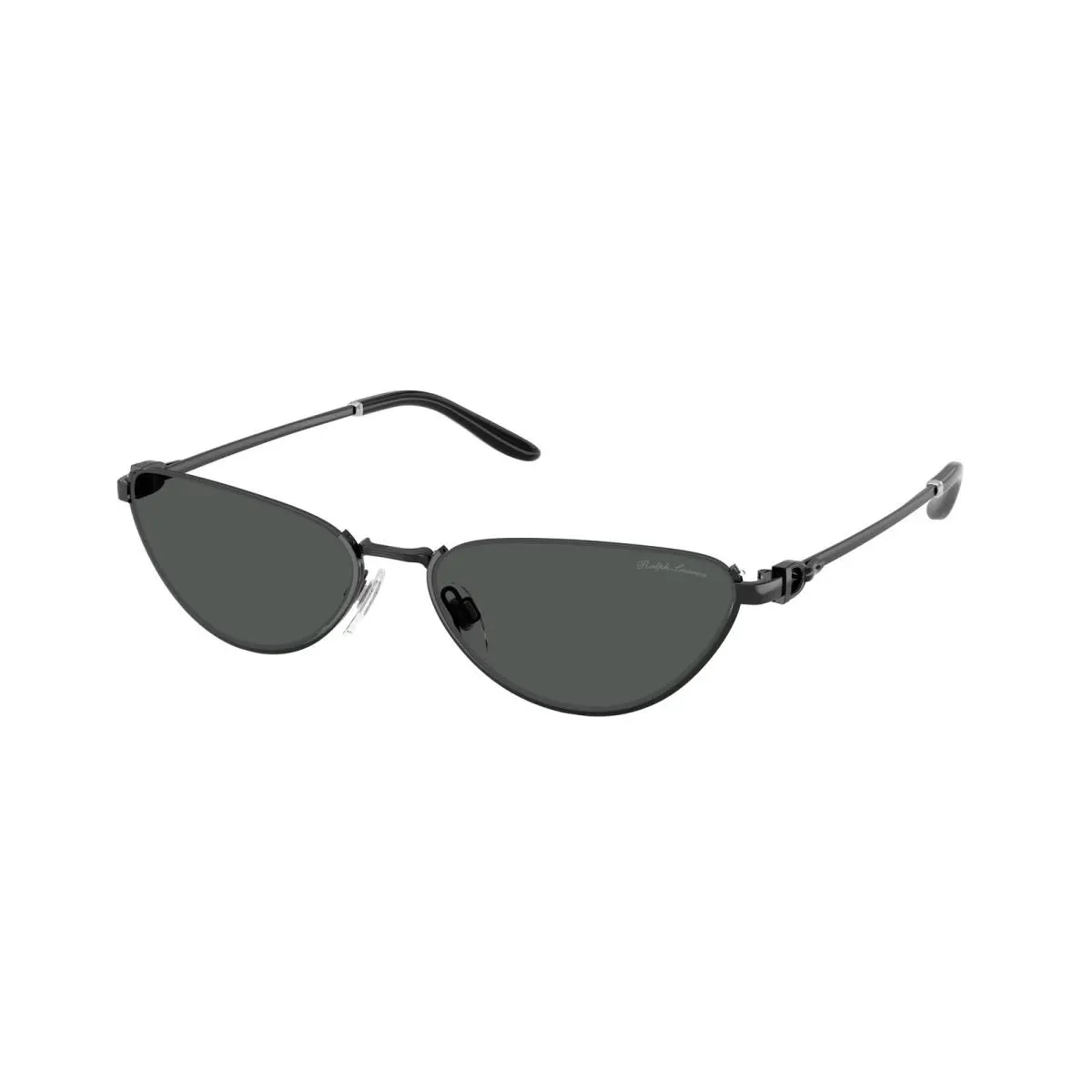 Ralph Lauren RL7095 922387 Shiny Black Grey 57 mm Women`s Sunglasses
