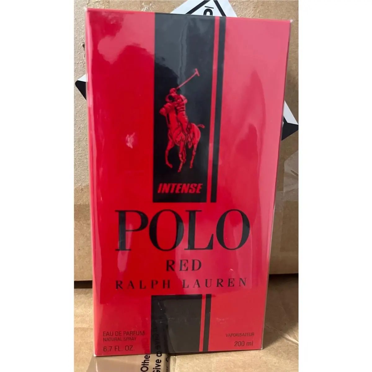Polo Red Intense by Ralph Lauren 6.7 oz / 200 ml Edp Spray For Men Sealed. Huge
