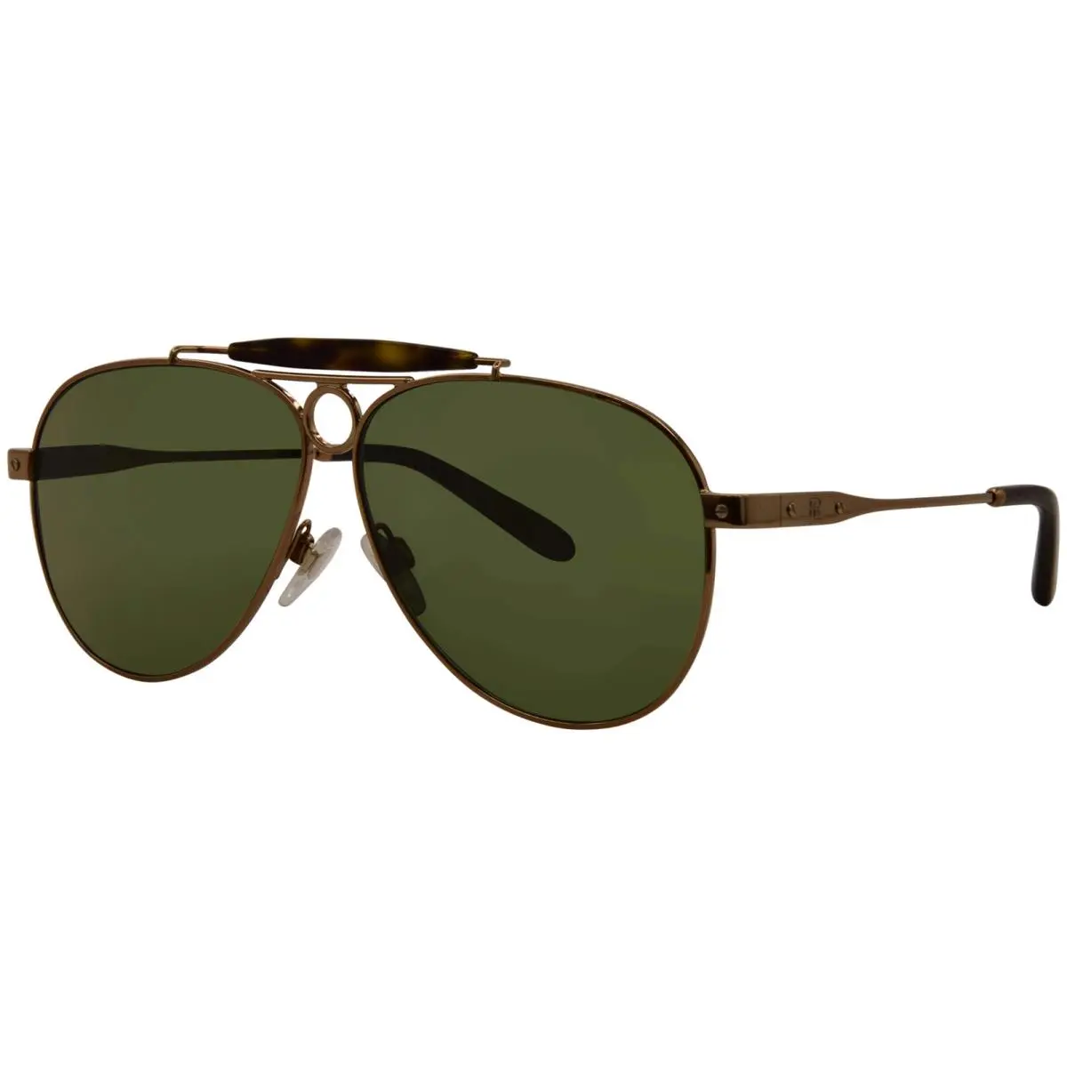 Ralph Lauren The Counrtyman RL7078 944931 Sunglasses Men`s Gold/green 61mm