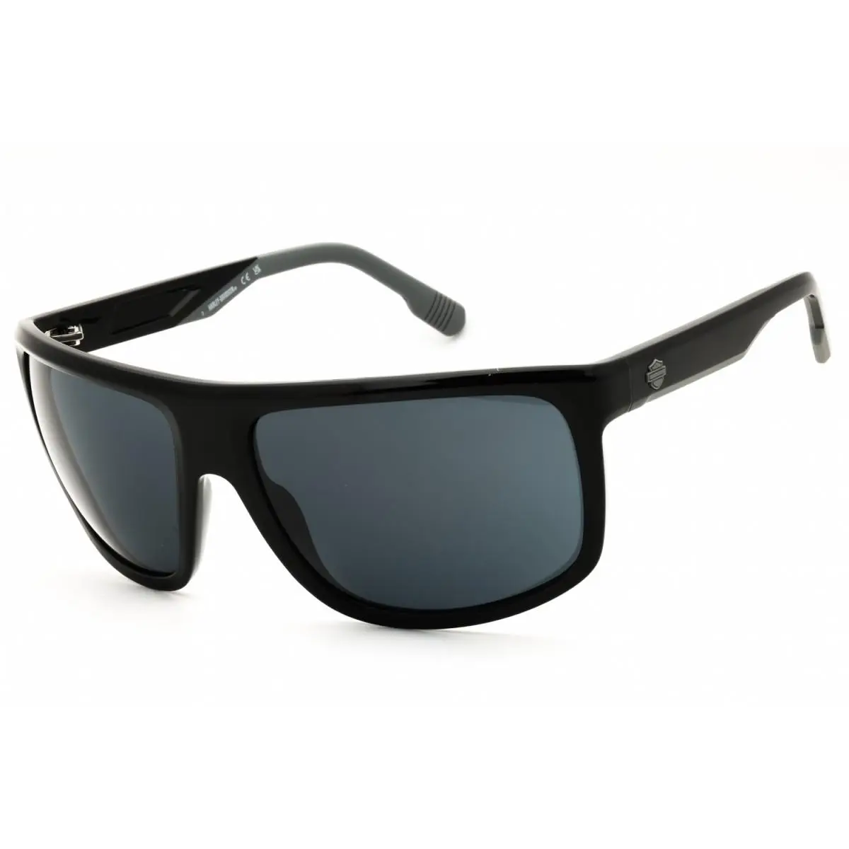HD00029 01A Shiny Black/smoke 66-18-135 Sunglasses by Harley Davidson