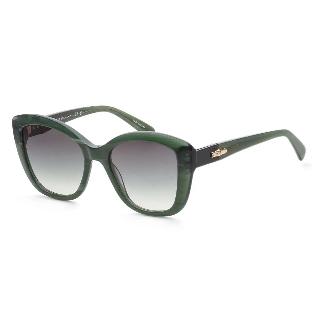 Longchamp Women`s Fashion 54mm Green Sunglasses LO714S-307