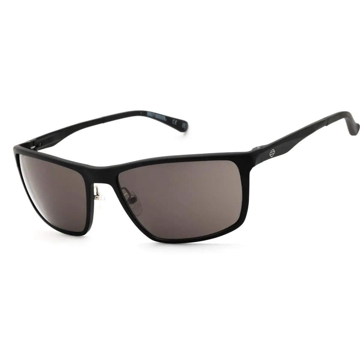 Harley Davidson HD1015X 02D Matte Black/smoke Polarized 60-18-145 Sunglasses