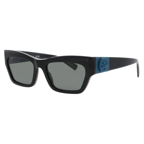 LO763S-001 Sunglasses Sun Glasses 001 Black 53mm by Longchamp