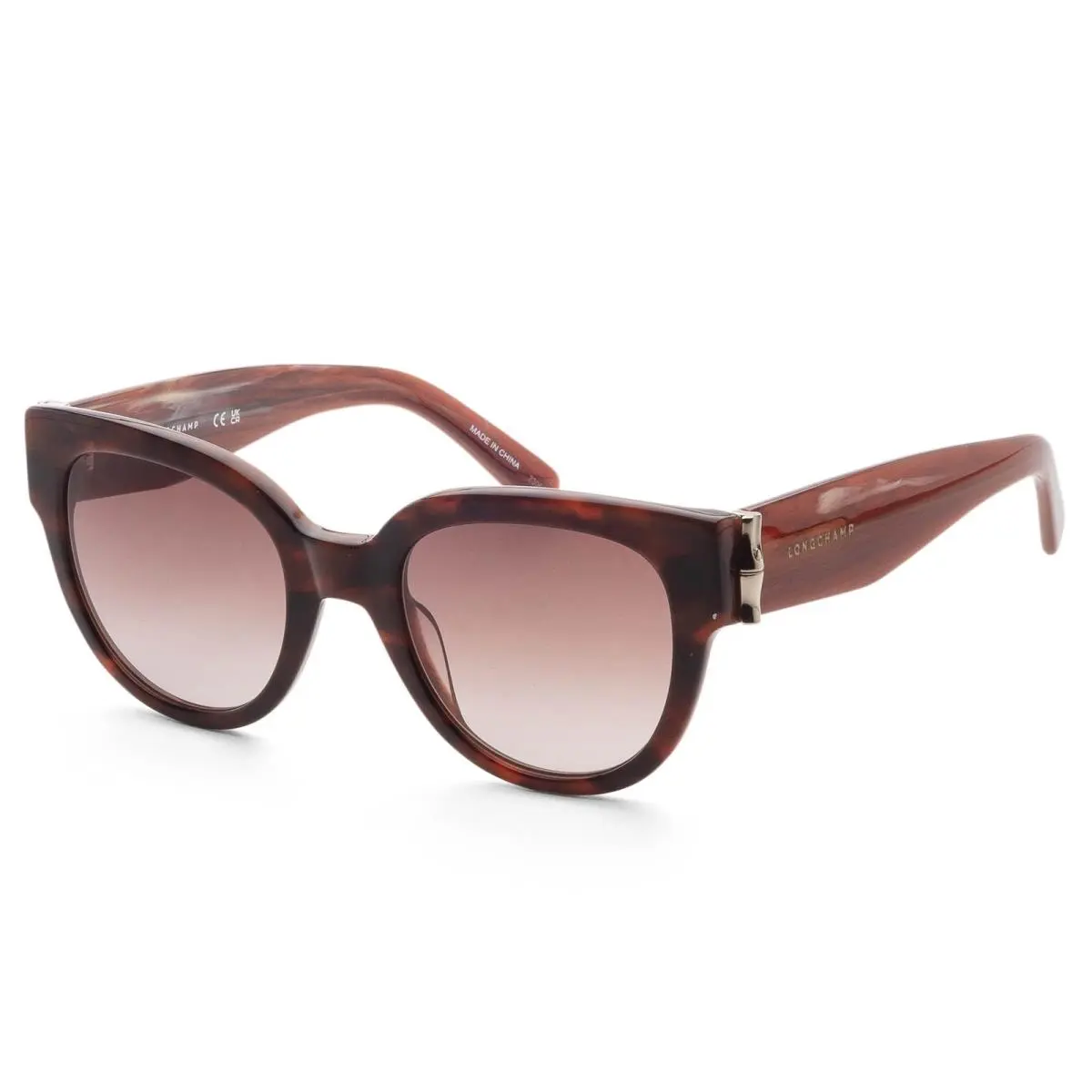 Women`s 52 mm Havana Sunglasses LO733S-230 by Longchamp