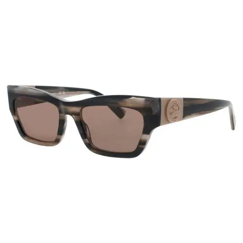 LO763S-008 Sunglasses Sun Glasses 008 Striped 53mm by Longchamp