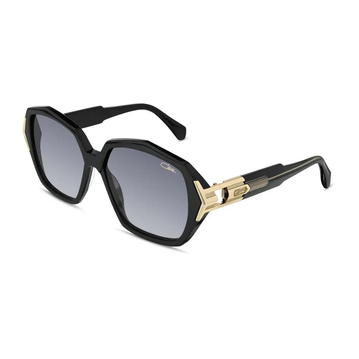 Cazal 8520 Black Gold/grey Shaded 001 Sunglasses