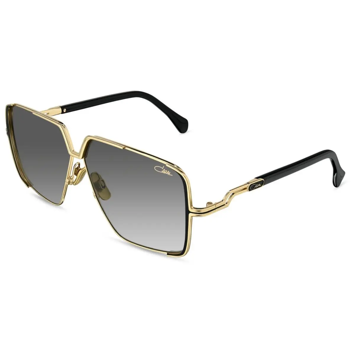 Cazal 9508 Black Gold/grey Shaded 001 Sunglasses