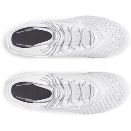 Under Armour shoes - White-White-Metallic Silver 6
