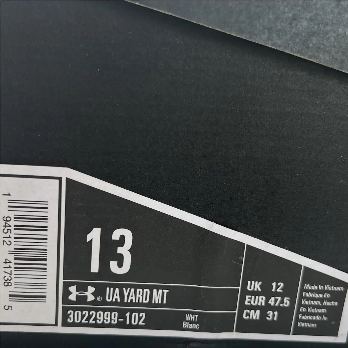 Under Armour shoes - Under Armour Yard - Yard - 3022999-102 - Black 7