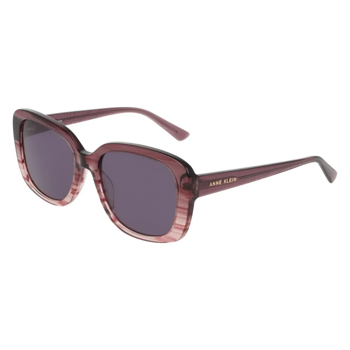 Anne Klein AK 7110 Merlot Gradient 612 Size 54 Sunglasses
