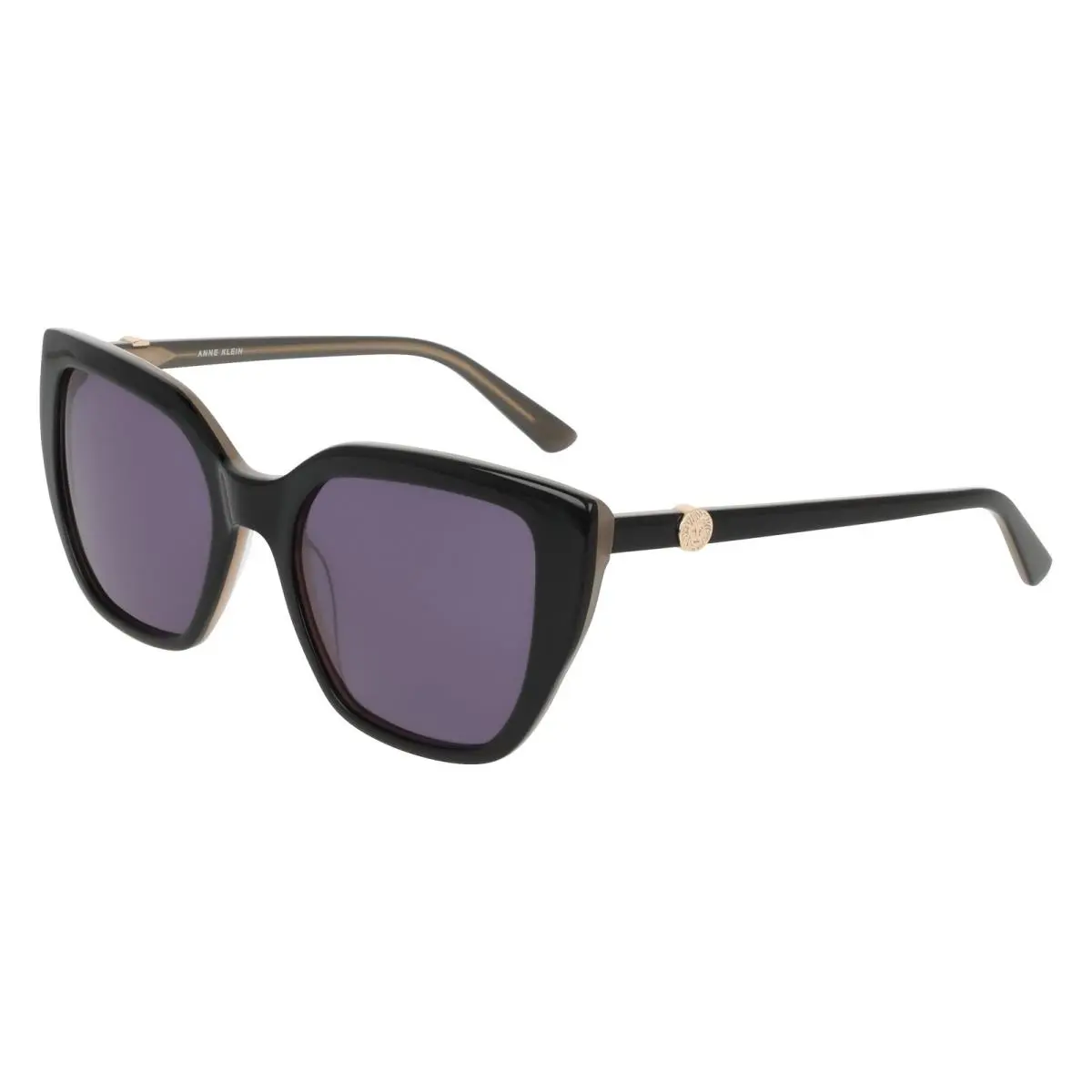 Anne Klein AK 7111 Black/ivory 001 Size 54 Sunglasses