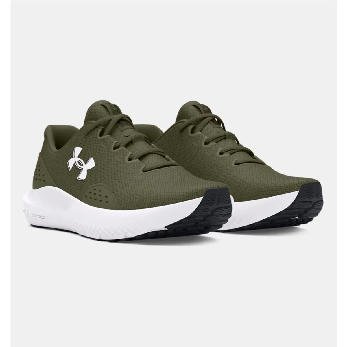 Under Armour UA Surge 4 Running Shoes 3028249 Marine OD Green Men`s 10 4E Wide