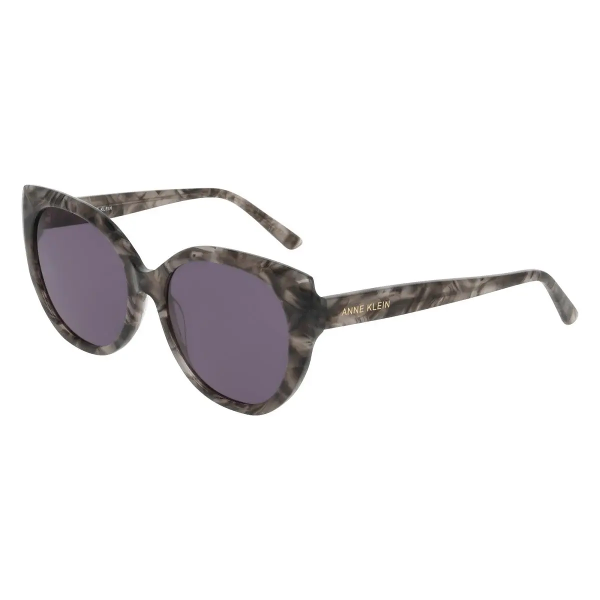 Anne Klein AK 7109 Black Marble 001 Size 54 Sunglasses