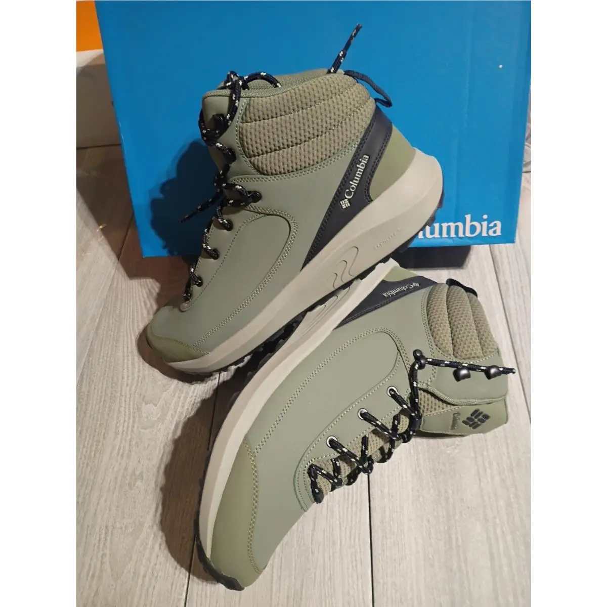Columbia shoes - Columbia Sunset Trail FS Mid - YM8915-408 - Green 2