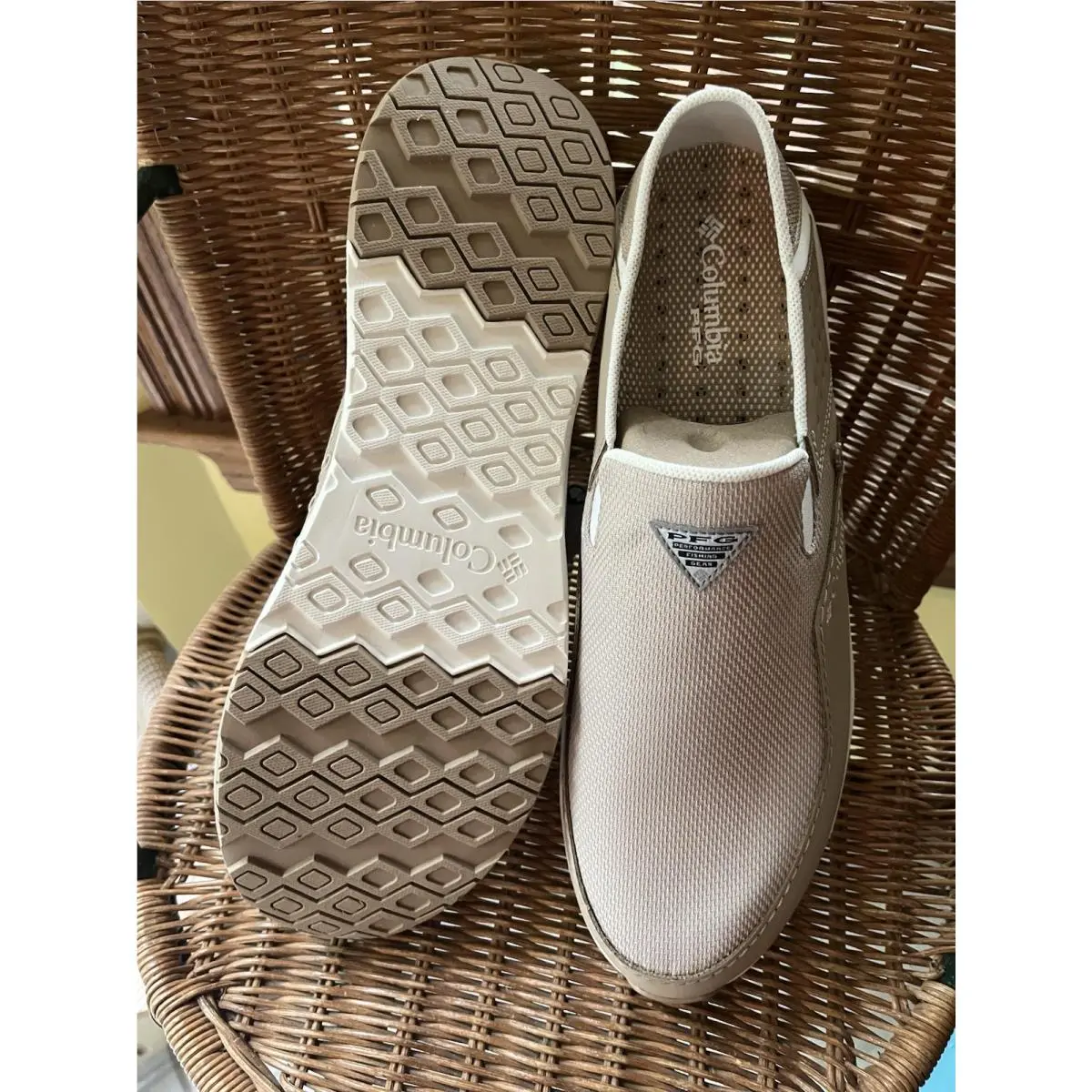 Columbia shoes - BAHAMA X SLIP ON - BAHAMA SLIP - Beige 2