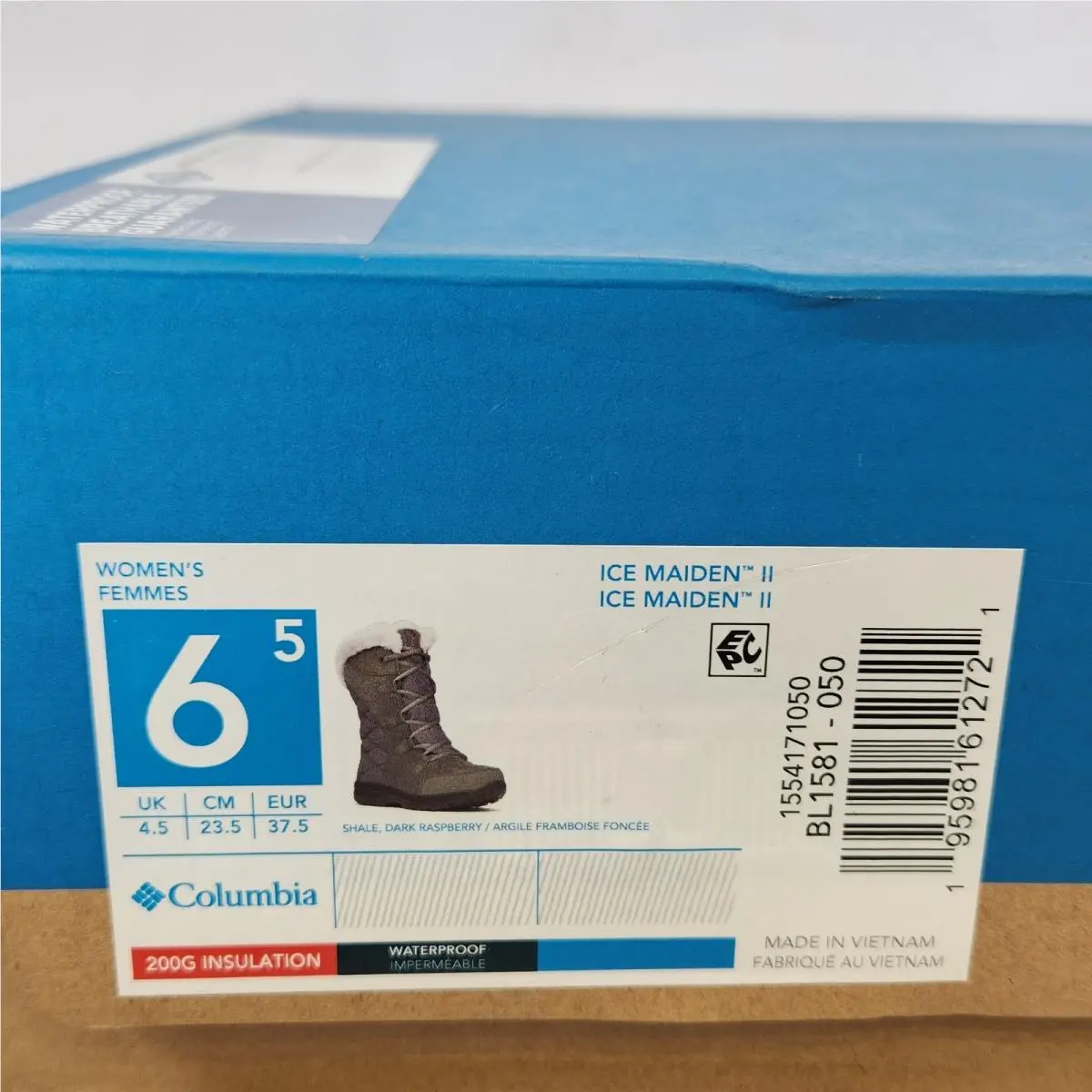 Columbia shoes - Columbia Ice Maiden II - Ice Maiden - Gray 5