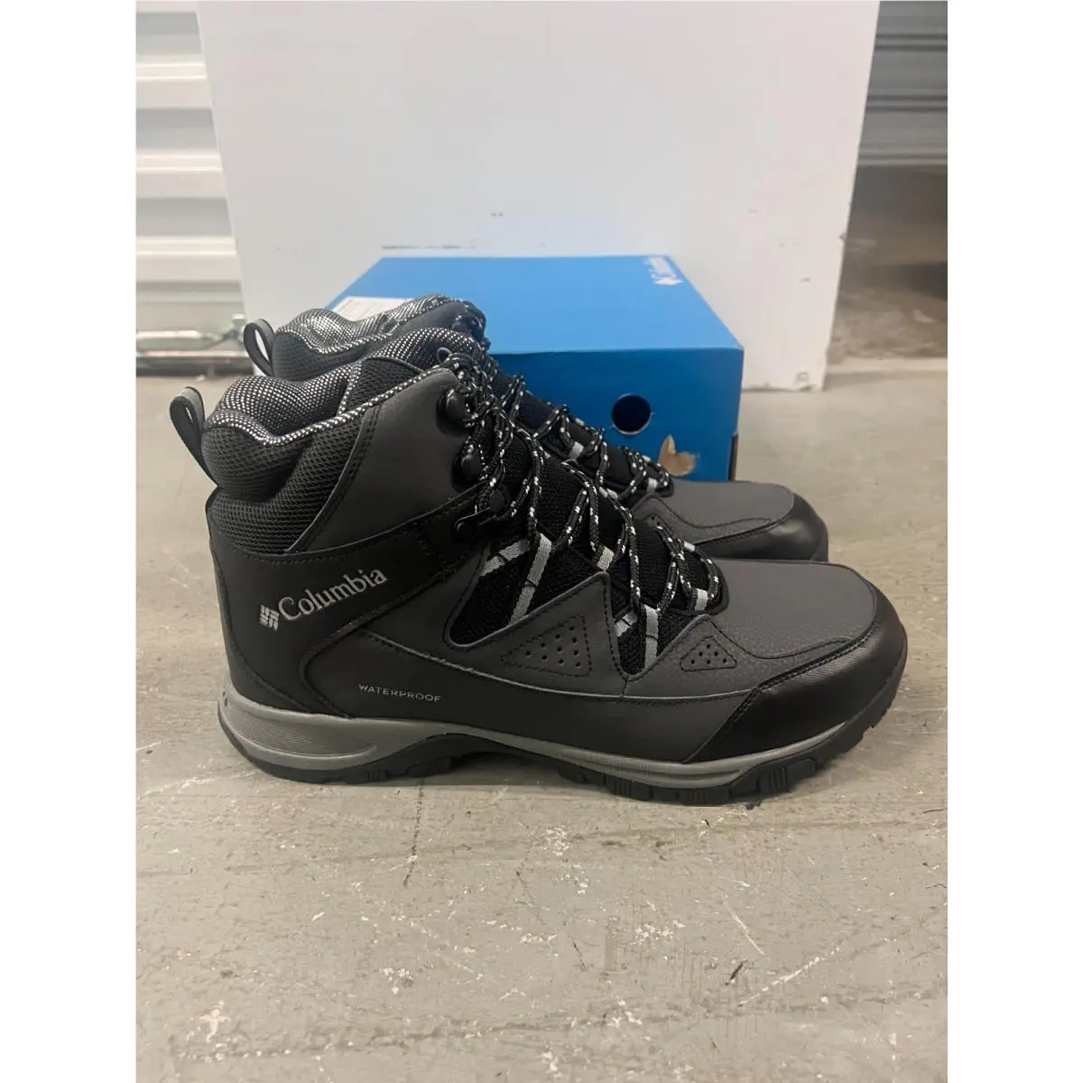Columbia Liftop Iii 2100861-010 Winter Boots Mens US 12 Black Waterproof Hiking
