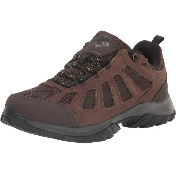 Columbia Redmond Iii Waterproof Men`s Hiking Shoes 9.5 EE Wide Cordovan